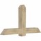 Ekena Millwork Eugene Rough Sawn Timber Gable Bracket, Douglas Fir, 60"W x 32"H x 6"D x 6"F, 13/12 Pitch GBW060X32X0606EUG00RDF - alternate 5